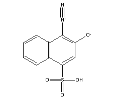 1-Diazo-2-naphthol-4-sulfonic acid Structure,887-76-3Structure