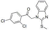  1-(2,4-二氯苯基)-2-[2-(甲基硫代)-1H-苯并咪唑-1-基]-乙酮結(jié)構(gòu)式_887841-56-7結(jié)構(gòu)式