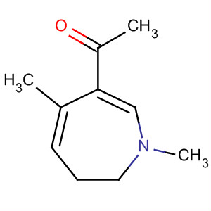 Ethanone, 1-(6,7-dihydro-1,4-dimethyl-1h-azepin-3-yl)-(9ci)Structure,88830-12-0Structure Ethanone, 1-(6,7-dihydro-1,4-dimethyl-1h-azepin-3-yl)-(9ci) Structure,88830-12-0Structure
