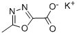 1,3,4-Oxadiazole-2-carboxylic acid, 5-methyl-, potassium saltStructure,888504-28-7Structure 1,3,4-Oxadiazole-2-carboxylic acid, 5-methyl-, potassium salt Structure,888504-28-7Structure