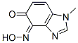 1H-benzimidazole-4,5-dione,1-methyl-,4-oxime(9ci)Structure,88945-14-6Structure 1H-benzimidazole-4,5-dione,1-methyl-,4-oxime(9ci) Structure,88945-14-6Structure