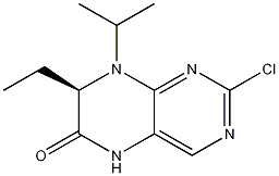 (7R)-2-chloro-7-ethyl-7,8-dihydro-8-(1-methylethyl)-6(5h)-pteridinoneStructure,889877-77-4Structure (7R)-2-chloro-7-ethyl-7,8-dihydro-8-(1-methylethyl)-6(5h)-pteridinone Structure,889877-77-4Structure