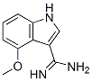 4-Methoxy-1H-indole-3-carboxamidine Structure,889944-24-5Structure