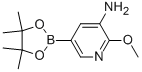 2-Methoxy-5-(4,4,5,5-tetramethyl-[1,3,2] dioxaborolan-2-yl)-pyridin-3-ylamine Structure,893440-50-1Structure