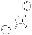 2,5-二亞芐基環(huán)戊酮結(jié)構(gòu)式_895-80-7結(jié)構(gòu)式