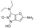(9ci)-N,N-二乙基-1-羥基-1H-呋喃并[3,2-c]吡唑-3,5-二胺 2-氧化物結(jié)構(gòu)式_897938-80-6結(jié)構(gòu)式