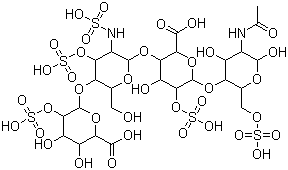 HeparinStructure,9005-49-6Structure Heparin Structure,9005-49-6Structure