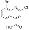 8-Bromo-2-chloroquinoline-4-carboxylic acidStructure,902743-27-5Structure 8-Bromo-2-chloroquinoline-4-carboxylic acid Structure,902743-27-5Structure