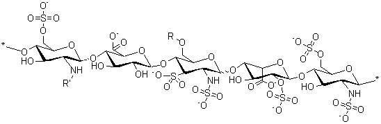 Heparin sodium Structure,9041-08-1Structure