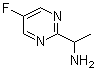 1-(5-氟嘧啶-2-基)乙胺結(jié)構(gòu)式_905587-41-9結(jié)構(gòu)式