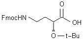(2R)-2-叔丁基氧基-4-(9-芴甲氧基)-羰基氨基丁酸結(jié)構(gòu)式_905857-50-3結(jié)構(gòu)式