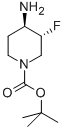 (3R,4R)-rel-4-氨基-3-氟-1-哌啶羧酸-1,1-二甲基乙酯結(jié)構(gòu)式_907544-16-5結(jié)構(gòu)式