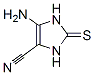 1H-imidazole-4-carbonitrile, 5-amino-2,3-dihydro-2-thioxo-Structure,907546-68-3Structure 1H-imidazole-4-carbonitrile, 5-amino-2,3-dihydro-2-thioxo- Structure,907546-68-3Structure