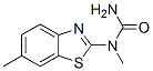 Urea, 1-methyl-1-(6-methyl-2-benzothiazolyl)- (7ci)Structure,90840-30-5Structure Urea, 1-methyl-1-(6-methyl-2-benzothiazolyl)- (7ci) Structure,90840-30-5Structure