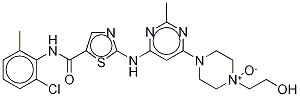 達(dá)沙替尼N-氧化物結(jié)構(gòu)式_910297-52-8結(jié)構(gòu)式