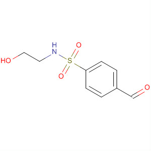 4-甲酰基-n-(2-羥基-乙基)-苯磺酰胺結(jié)構(gòu)式_910635-32-4結(jié)構(gòu)式