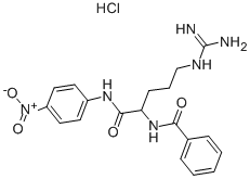 N-benzoyl-dl-arginineni-p-nitroanilide hydrochloride Structure,911-77-3Structure