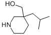 (3-異丁基哌啶-3-基)甲醇結(jié)構(gòu)式_915922-54-2結(jié)構(gòu)式