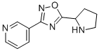 3-(Pyridin-3-yl)-5-(pyrrolidin-2-yl)-1,2,4-oxadiazole Structure,915924-48-0Structure