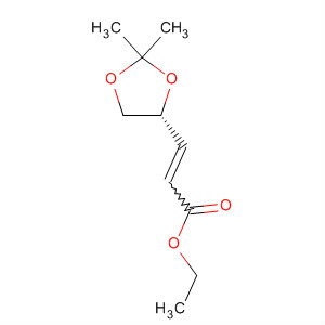 3-[(4R)-2,2-dimethyl-1,3-dioxolan-4-yl]-2-propenoic acid ethyl ester Structure,917877-01-1Structure