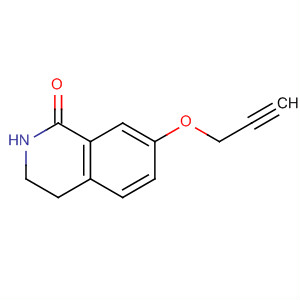 7-(Prop-2-yn-1-yloxy)-3,4-dihydroisoquinolin-1(2h)-oneStructure,917884-95-8Structure 7-(Prop-2-yn-1-yloxy)-3,4-dihydroisoquinolin-1(2h)-one Structure,917884-95-8Structure