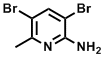 2-Amino-3,5-dibromo-6-methylpyridine Structure,91872-10-5Structure