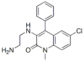 3-[(2-氨基乙基)氨基]-6-氯-1-甲基-4-苯基-2(1H)-喹啉酮結(jié)構(gòu)式_919296-53-0結(jié)構(gòu)式