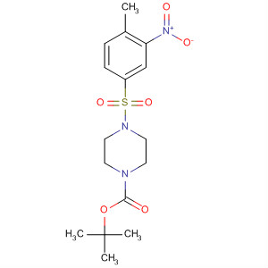 4-(4-Methyl-3-nitrobenzenesulfonyl)-piperazine-1-carboxylic acid tert-butyl ester Structure,919536-43-9Structure
