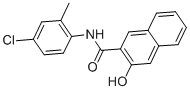 4-Chloro-3-hydroxy-2-methyl-2-naphthanilide Structure,92-76-2Structure