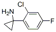 Cyclopropanamine, 1-(2-chloro-4-fluorophenyl)-Structure,920501-75-3Structure Cyclopropanamine, 1-(2-chloro-4-fluorophenyl)- Structure,920501-75-3Structure