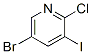 5-溴-2-氯-3-碘吡啶結(jié)構(gòu)式_928653-73-0結(jié)構(gòu)式