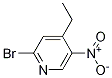 2-Bromo-4-ethyl-5-nitropyridine Structure,929617-28-7Structure