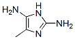 1H-imidazole-2,5-diamine, 4-methyl-Structure,931411-90-4Structure 1H-imidazole-2,5-diamine, 4-methyl- Structure,931411-90-4Structure