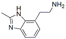 1H-benzimidazole-7-ethanamine, 2-methyl-Structure,933697-37-1Structure 1H-benzimidazole-7-ethanamine, 2-methyl- Structure,933697-37-1Structure