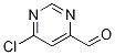 6-Chloropyrimidine-4-carbaldehyde Structure,933702-16-0Structure