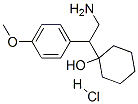 1-(4-Methoxyphenyl)-2-aminoethyl cyclohexanol hydrochlorideStructure,93413-77-5Structure 1-(4-Methoxyphenyl)-2-aminoethyl cyclohexanol hydrochloride Structure,93413-77-5Structure