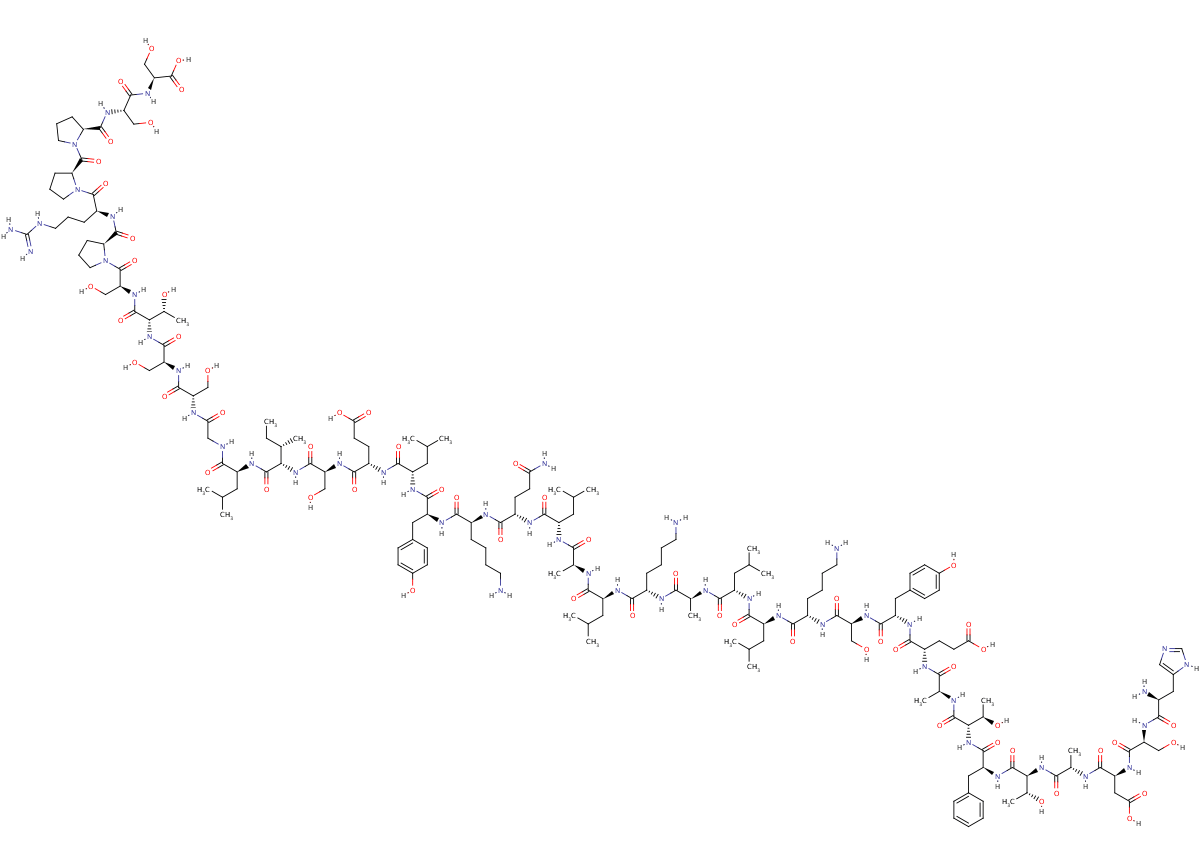 Helospectin iStructure,93438-37-0Structure Helospectin i Structure,93438-37-0Structure