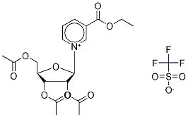 3-(乙氧羰基)-1-(2,3,5-三-O-乙酰基-beta-D-呋喃核糖基)-吡啶鎓三氟甲烷磺酸酯結(jié)構(gòu)式_936945-09-4結(jié)構(gòu)式