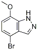 4-Bromo-7-methoxy-1h-indazole Structure,938062-01-2Structure