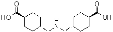 Trans-trans-4,4-iminodimethylenedi(cyclohexanecarboxylic acid)Structure,93940-19-3Structure Trans-trans-4,4-iminodimethylenedi(cyclohexanecarboxylic acid) Structure,93940-19-3Structure