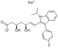 Fluvastatin sodium saltStructure,93957-55-2Structure Fluvastatin sodium salt Structure,93957-55-2Structure