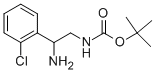 [2-氨基-2-(2-氯-苯基)-乙基]-氨基甲酸叔丁酯鹽酸鹽結(jié)構(gòu)式_939760-39-1結(jié)構(gòu)式