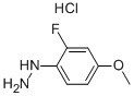 2-Fluoro-4-methoxyphenylhydrazine hydrochloride Structure,940298-93-1Structure