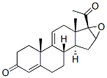 (16alpha)-16,17-環(huán)氧孕甾a-4,9(11)-二烯-3,20-二酮結(jié)構(gòu)式_94088-90-1結(jié)構(gòu)式