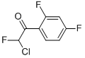 Ethanone, 2-chloro-1-(2,4-difluorophenyl)-2-fluoro-(9ci)Structure,94119-78-5Structure Ethanone, 2-chloro-1-(2,4-difluorophenyl)-2-fluoro-(9ci) Structure,94119-78-5Structure