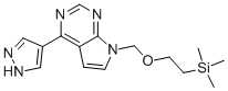 4-(1H-pyrazol-4-yl)-7-((2-(trimethylsilyl)ethoxy)-methyl)-7h-pyrrolo[2,3-d]pyrimidine Structure,941685-27-4Structure