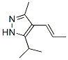 (e)-(9ci)-3-甲基-5-(1-甲基乙基)-4-(1-丙烯基)-,1H-吡唑結(jié)構(gòu)式_94223-05-9結(jié)構(gòu)式