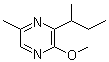 Pyrazine, 2-methoxy-5-methyl-3-(1-methylpropyl)- Structure,94344-70-4Structure