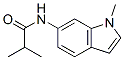 2-甲基-N-(1-甲基-1H-吲哚-6-基)-丙酰胺結(jié)構(gòu)式_945533-94-8結(jié)構(gòu)式
