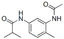 N-[3-(乙酰基氨基)-4-甲基苯基]-2-甲基丙酰胺結(jié)構(gòu)式_947942-43-0結(jié)構(gòu)式